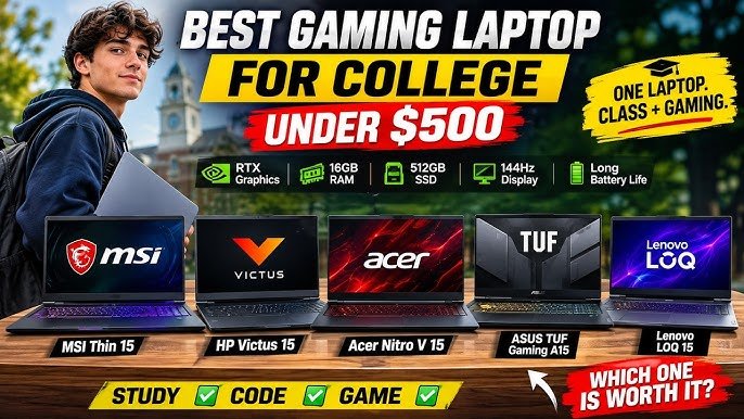 What Can You Expect From a $500 Gaming Laptop?