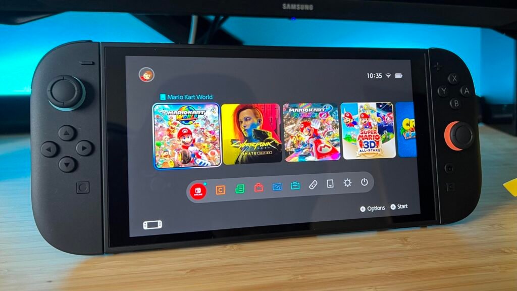 Nintendo Switch 2 on the table