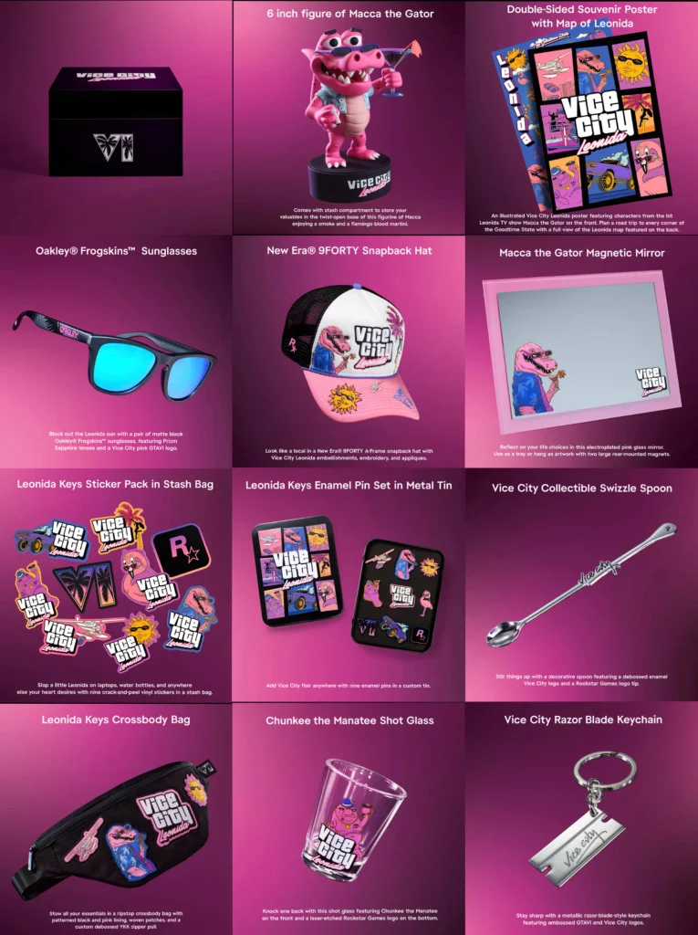 GTA 6 Collector's Edition Collectibles