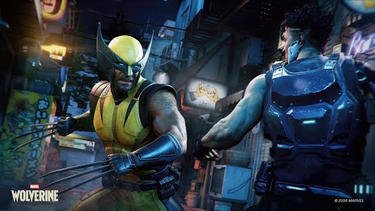 wolverine character fighting with his iron blades