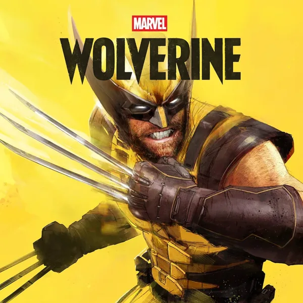 Wolverine character with his blades out