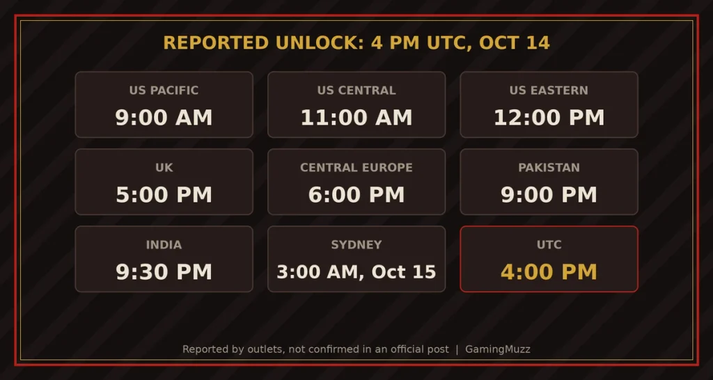 Boltgun 2 release date unlock times across nine time zones